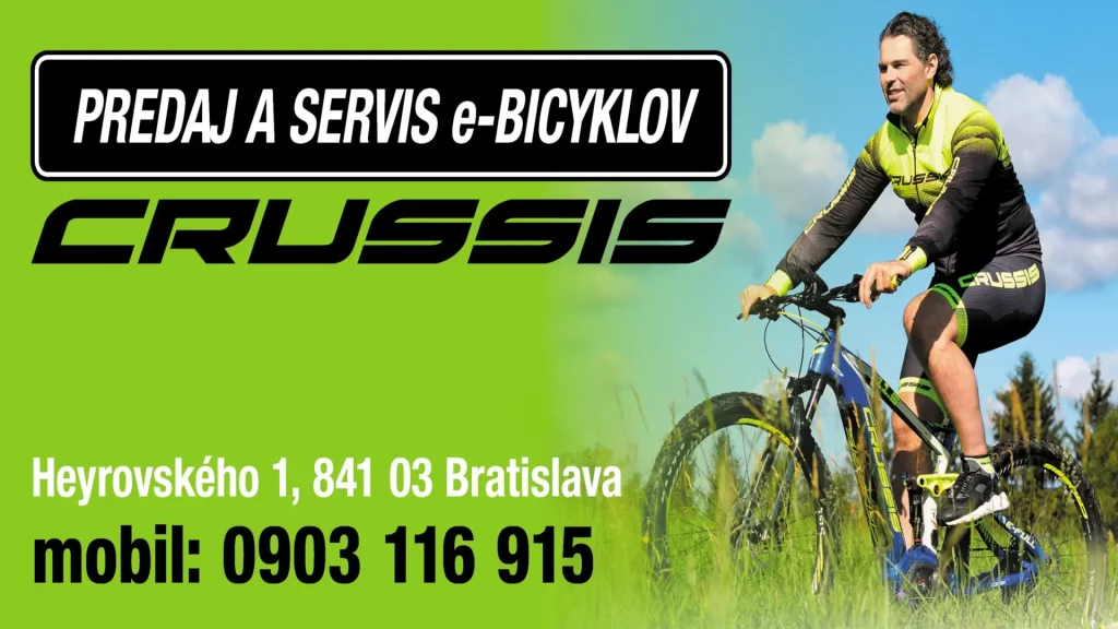 predaj a servis e-bicyklov crussis